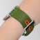 TStrap Nylon Watch Band for Men Green Canvas Quick Release Watch Strap Women Soft Sailcloth Smart Watchband with Clasp Correa para Reloj Replacement 18mm 20mm 22mm