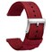TStrap Nylon Watch Strap 22mm Quick Release Watch Band Soft Red Canvas Military Wtach Bands for Men Ladies for Smart watch Bracelet Replacement with Clasp 18mm 20mm 22mm 24mm