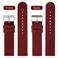 TStrap Nylon Watch Strap 22mm Quick Release Watch Band Soft Red Canvas Military Wtach Bands for Men Ladies for Smart watch Bracelet Replacement with Clasp 18mm 20mm 22mm 24mm