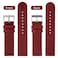TStrap Nylon Watch Strap 22mm Quick Release Watch Band Soft Red Canvas Military Wtach Bands for Men Ladies for Smart watch Bracelet Replacement with Clasp 18mm 20mm 22mm 24mm