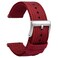 TStrap Nylon Watch Strap 22mm Quick Release Watch Band Soft Red Canvas Military Wtach Bands for Men Ladies for Smart watch Bracelet Replacement with Clasp 18mm 20mm 22mm 24mm