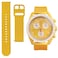 Ocdin Watch Band for Omega X Swatch Moonswatch Speedmaster 20MM Quick Release Rubber Watch Strap Replacement Sun