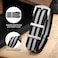 watchdives Nylon Watch Band 18mm 20mm 22mm Multicolor Replacement Watch Straps for Men Women Black Gray 20mm