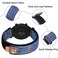 ANNEFIT Watch Band 21mm Denim Fabric Quick Release Watch Strap for Men Women Blue