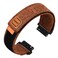 ANNEFIT Watch Band 24mm Denim Fabric Quick Release Watch Strap for Men Women Brown