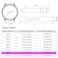 HARFINGTON Silicone Watch Band 22mm Width Quick Release Soft Rubber Replacement Watch Strap with Black Stainless Steel Buckle for Men Women Light Blue