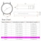 HARFINGTON Silicone Watch Band 22mm Width Quick Release Soft Rubber Replacement Watch Strap with Black Stainless Steel Buckle for Men Women Light Blue