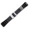 Narako Rubber Curved Line Watch Band 20mm 22mm 24mm Stainless Steel Loop Divers Model Replacement Watchstrap 22mm Stainless Steel Loop
