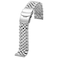 SINAIKE 22mm Watch Band Brushed Polished Metal Watch Bracelet Quick Release for Men Women with Security Double Deployment Buckle