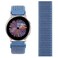 Tobfit Quick Release Nylon Watch Band for Men and Women Soft Fabric Nylon Adjustable Wristband Strap 20mm Replacement Watchband Ocean Blue