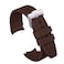 uEmoh Watch Band for Moonswatch Curved No Gap Soft Silicone Omega X Swatch Moonwatch Strap Speedmaster 20mm Watch Quick Release Watch Replacement Strap Men Women Coffee