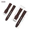 uEmoh Watch Band for Moonswatch Curved No Gap Soft Silicone Omega X Swatch Moonwatch Strap Speedmaster 20mm Watch Quick Release Watch Replacement Strap Men Women Coffee