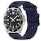 Lamshaw Compatible with Casio MDV106 Bands 22mm Quick Release Sports Silicone Band Strap Replacement Wristband Compatible with Casio MDV1061AV MTPVD01 Watch Blue 22mm size band