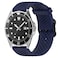 Lamshaw Compatible with Casio MDV106 Bands 22mm Quick Release Sports Silicone Band Strap Replacement Wristband Compatible with Casio MDV1061AV MTPVD01 Watch Blue 22mm size band