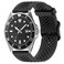 Lamshaw Compatible with Casio MDV106 Bands 22mm Quick Release Sports Silicone Band Strap Replacement Wristband Compatible with Casio MDV1061AV MTPVD01 Watch Black 22mm size band