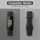 Amzpas 2 Pack Bands Compatible with Fitbit Inspire 3 Bands for Women Men Sport Silicone Adjustable Replacement Straps for Fitbit Inspire 3 Fitness Tracke BlackBlack