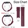 Mugust 8 Pack Sport Bands Compatible with Fitbit Versa 2 Versa Classic Soft Silicone Replacement Wristbands Straps for Fitbit Smart Watch Women Men 8 Pack A Large