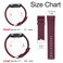 Mugust 8 Pack Sport Bands Compatible with Fitbit Versa 2 Versa Classic Soft Silicone Replacement Wristbands Straps for Fitbit Smart Watch Women Men 8 Pack A Large