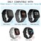 Mugust 8 Pack Sport Bands Compatible with Fitbit Versa 2 Versa Classic Soft Silicone Replacement Wristbands Straps for Fitbit Smart Watch Women Men 8 Pack A Large