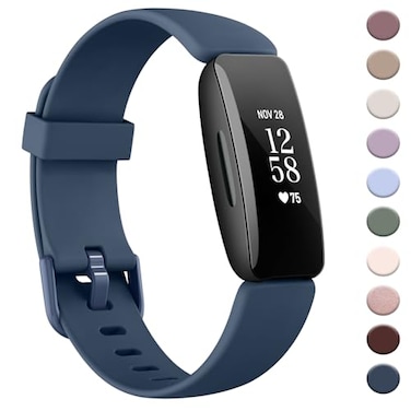 AK Band Compatible with Fitbit Inspire 2 Bands for Women Men Adjustable Replacement Sport Wristbands Straps for Fitbit Inspire 2 Ace 3 Navy Blue