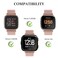 AK Elastic Band Compatible with Fitbit Versa Bands Adjustable Soft Stretchy Nylon Straps for Women Men