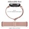AK Elastic Band Compatible with Fitbit Versa Bands Adjustable Soft Stretchy Nylon Straps for Women Men