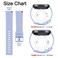 AK Sports Bands Compatible for Fitbit Versa 2VersaLiteSE Soft Elastomer MultiColor Replacement Wristbands for Smart Watch Baby Blue Large