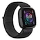 AVOD Nylon Bands Compatible with Fitbit Versa 4Sense 2Versa 3Fitbit Sense Soft Breathable Sport Adjustable Replacement Strap Women Man Wristband Accessories