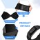 AVOD Nylon Watch Bands Compatible with Fitbit Charge 4Charge 3SE Soft Replacement Wristband Breathable Sport Strap with Band for Women Men Dark BlackNavy Green