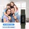 AVOD Nylon Watch Bands Compatible with Fitbit Charge 4Charge 3SE Soft Replacement Wristband Breathable Sport Strap with Band for Women Men Navy GreenIron Gray