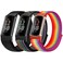 AVOD Sport Loop Nylon Watch Bands Compatible with Fitbit Charge 6Charge 5 for Women Men Adjustable Breathable Replacement Soft Nylon Loop Wristband for Fitbit Charge 6Fitbit Charge 5