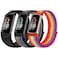 AVOD Sport Loop Nylon Watch Bands Compatible with Fitbit Charge 6Charge 5 for Women Men Adjustable Breathable Replacement Soft Nylon Loop Wristband for Fitbit Charge 6Fitbit Charge 5