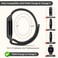 Chinber Nylon Sport AnkleArm Band Compatible with Fitbit Charge 65 BandsElastic Nylon Braided Arm Strap for Women Men