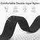 Chinber Nylon Sport AnkleArm Band Compatible with Fitbit Charge 65 BandsElastic Nylon Braided Arm Strap for Women Men