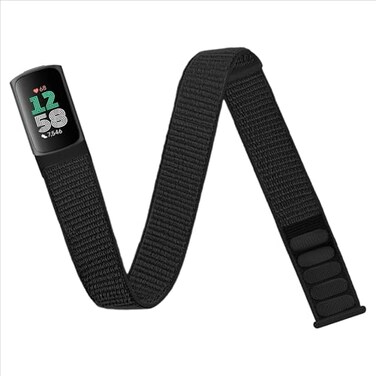 Chinber Nylon Sport AnkleArm Band Compatible with Fitbit Charge 65 BandsElastic Nylon Braided Arm Strap for Women Men