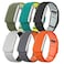 Fitcent Super Soft Silicone Band SportFlex Replacement Wristband Compatible with WHOOP 50 Fitness Tracker Armygreen