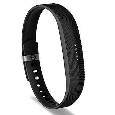 Greeninsync Compatible with Flex 2 Bands Accessories BlackAdjustable Replacement for Flex 2 Sports Classic Silicon Bracelet Wristband WFastener Clasp Strap for Flex 2 Large