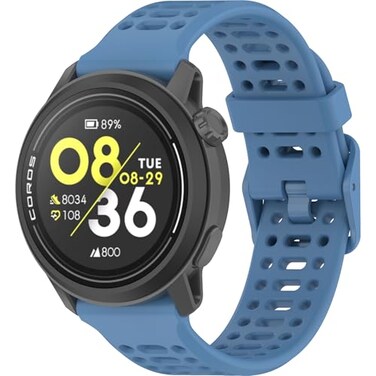 Harikiri 20mm Sport Silicone Bands Compatible with COROS PACE 2COROS APEX 2COROS APEX 42mm for Men and Women