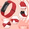 Huamanlou Elastic Nylon Bands Compatible with Fitbit Charge 6 BandsFitbit Charge 5 Bands Soft Adjustable Loop Sport Wristband for Women Men