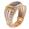 YOSWAN Leather Bands Compatible with Fitbit Charge 6 BandsFitbit Charge 5 Bands for Women Boho Handmade Multilayer Wrap Bracelets Jewelry Strap Replacement for Fitbit Charge 6Charge 5 Fitness Tracker