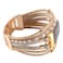 YOSWAN Leather Bands Compatible with Fitbit Charge 6 BandsFitbit Charge 5 Bands for Women Boho Handmade Multilayer Wrap Bracelets Jewelry Strap Replacement for Fitbit Charge 6Charge 5 Fitness Tracker