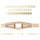 YOSWAN Leather Bands Compatible with Fitbit Charge 6 BandsFitbit Charge 5 Bands for Women Boho Handmade Multilayer Wrap Bracelets Jewelry Strap Replacement for Fitbit Charge 6Charge 5 Fitness Tracker
