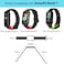 LIANCGJUE 3 Pack Soft TPU Compatible with Amazfit Band 7 Replacement Band Adjustable Replacement Sport Loop Straps for Amazfit 7 Strap for Women Men blackblackblack