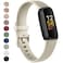Meliya for Fitbit Inspire 3 Bands Women Men Soft Silicone Adjustable Wristband Replacement Sport Straps Compatible with Fitbit Inspire 3 Fitness Tracker Gold