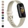 Meliya for Fitbit Inspire 3 Bands Women Men Soft Silicone Adjustable Wristband Replacement Sport Straps Compatible with Fitbit Inspire 3 Fitness Tracker Gold