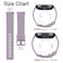 Mugust Sport Bands Compatible with Fitbit Versa 2 Fitbit VersaVersa LiteVersa SE Classic Soft Silicone Replacement Wristbands Straps for Fitbit Versa 2 Smart Watch Women Men LargeLight Purple