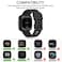 Mugust Sport Bands Compatible with Fitbit Versa Classic Soft Silicone Replacement Wristbands Straps for Fitbit Versa 2 Smart Watch Women Men SmallBlack