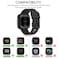 Mugust Sport Bands Compatible with Fitbit Versa Classic Soft Silicone Replacement Wristbands Straps for Fitbit Versa 2 Smart Watch Women Men SmallBlack
