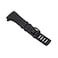 SENCATO Watch Bands Compatible with Suunto Core Classic Soft Rubber Replacement Wrist Strap for Suunto Core Smart WatchAB Style Available Select Black