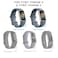 Tobfit 6 PACK Sport Bands Compatible with Fitbit Charge 5 Bands for Women Men Soft Silicone Waterproof Straps Replacement Wristbands Compatible for Fitbit Charge 5 WatchbandLarge